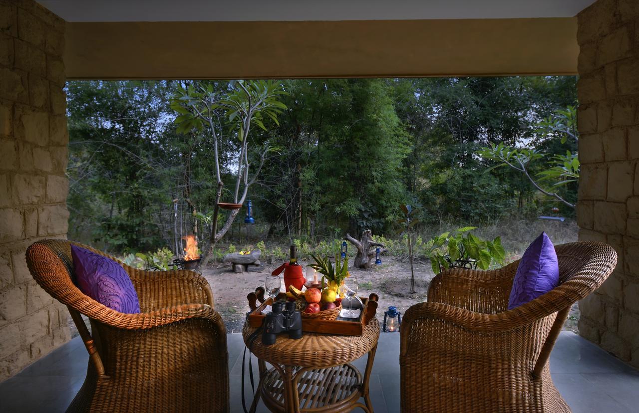Hotel Pench Jungle Camp à Khawāsa Extérieur photo