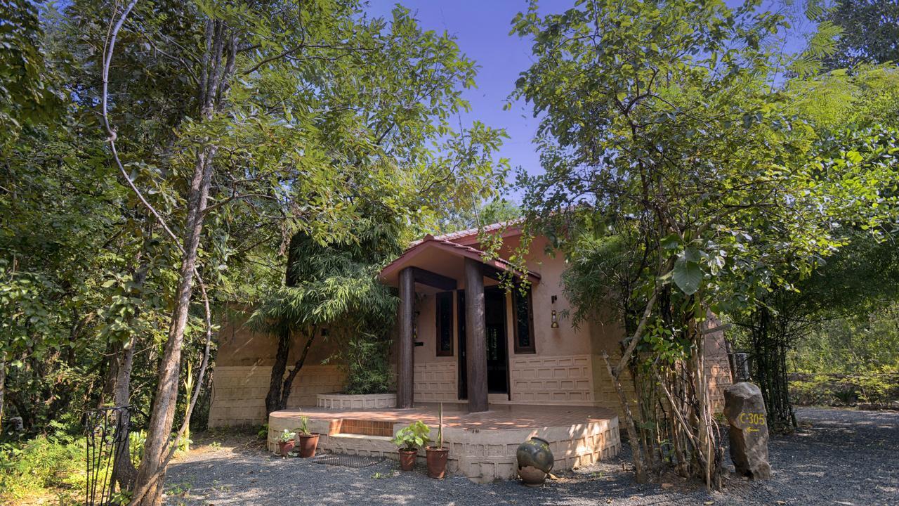 Hotel Pench Jungle Camp à Khawāsa Extérieur photo