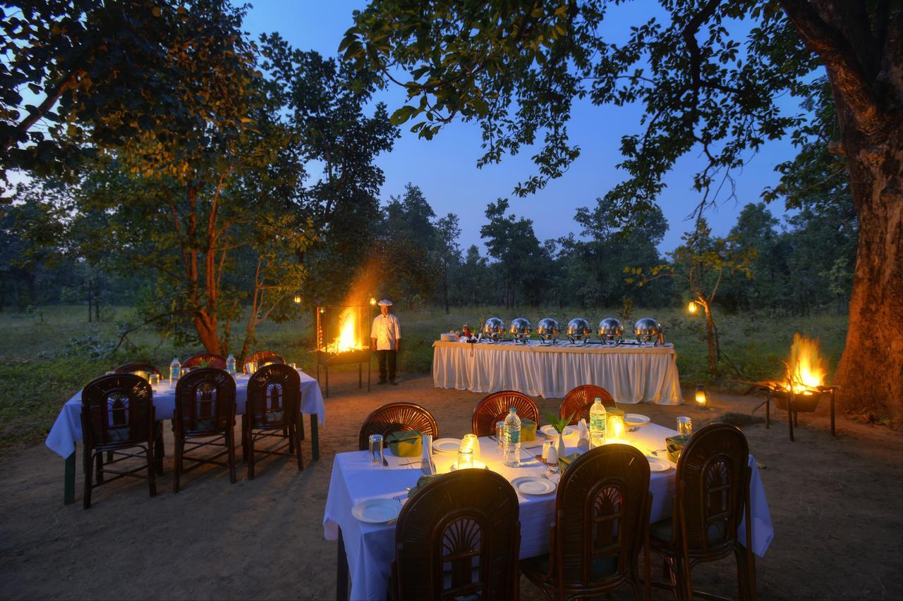 Hotel Pench Jungle Camp à Khawāsa Extérieur photo