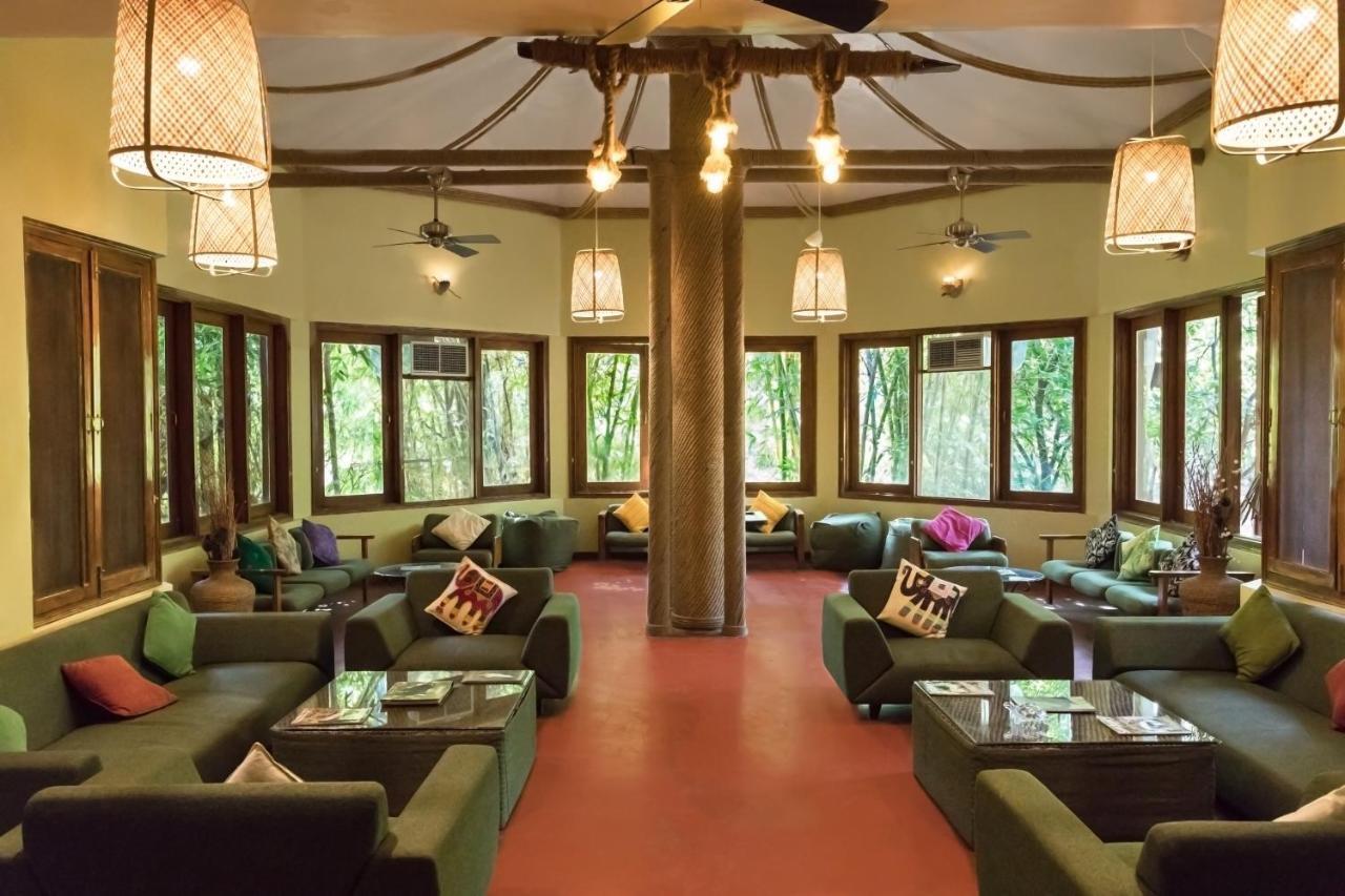 Hotel Pench Jungle Camp à Khawāsa Extérieur photo
